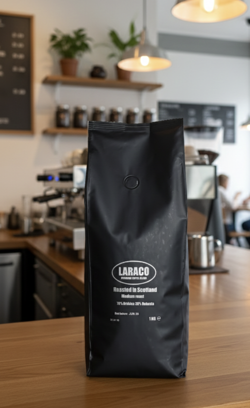 Alternative view of Laraco Premium  beans  1. kg bag